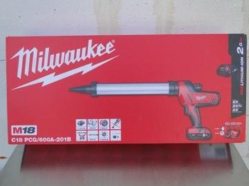 MILWAUKEE C18 PCG/600A-201B, Клейовий пістолет