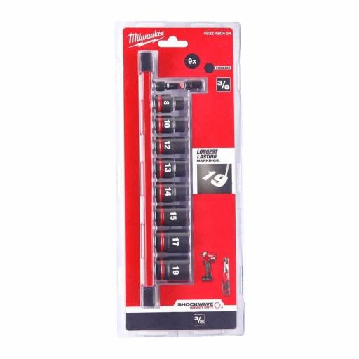 НАБОР НАСАДОК MILWAUKEE IMPACT 3/8