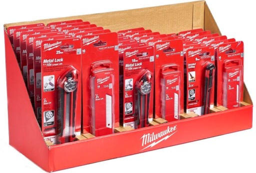 НАБОР НОЖЕЙ MILWAUKEE НА ДИСПЛЕЕ 4932480487
