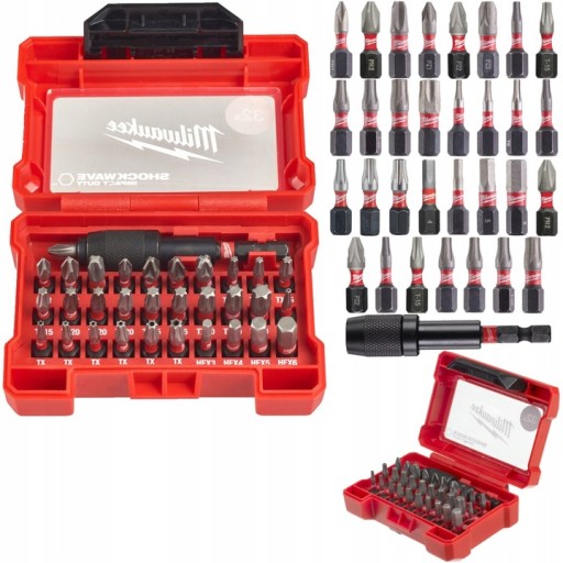 Мілуокі Набір біт в касеті 32 EL. Shockwave