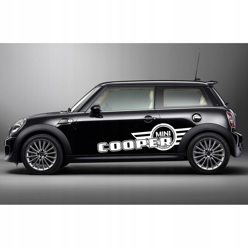 MINI COOPER графика в сторону-автомобильная пленка