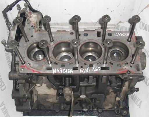 MINI COOPER R56 R60 1.6D N47C16A ДВИГУН НИЖНИЙ БЛОК ПОРШНЕВИЙ ВАЛ