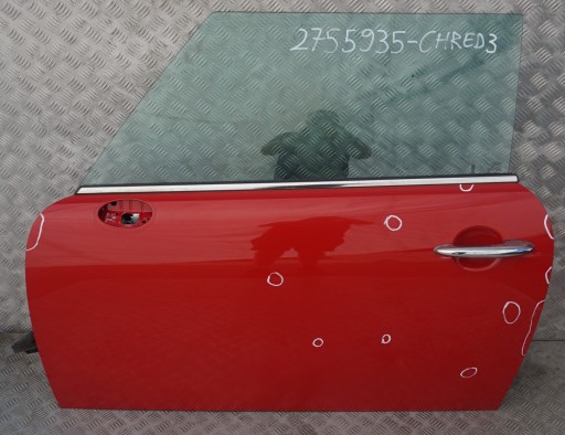 41 00 2 755 935 - MINI Cooper R55 R56 Левая дверь Chili Red 851