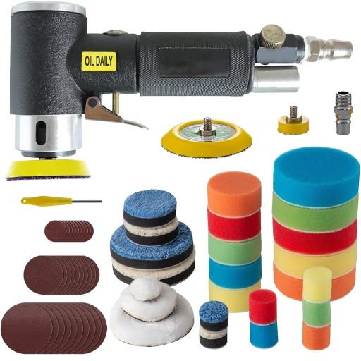 МИНИ-ПОЛИРОВКА 25MM 50MM 75MM АВТОМОБИЛЬНАЯ ЭКСЦЕНТРИЧЕСКАЯ ШЛИФОВАЛЬНАЯ МАШИНА + НАБОР ГУБКИ