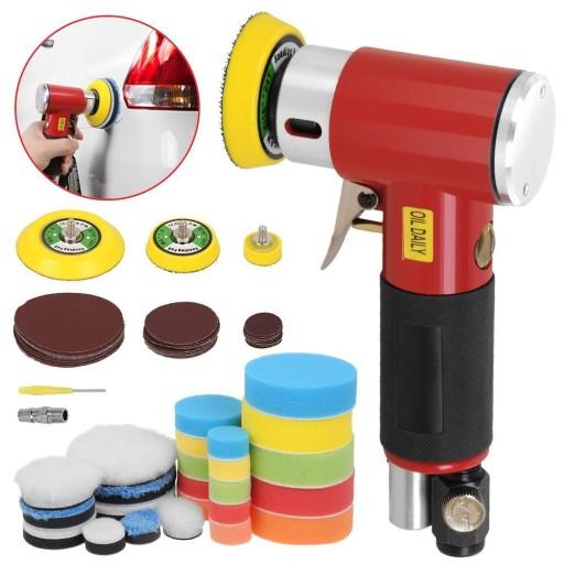 МИНИ-ПОЛИРОВКА 25MM 50MM 75MM ЭКСЦЕНТРИЧЕСКАЯ ШЛИФОВАЛЬНАЯ МАШИНА + НАБОР ГУБКИ