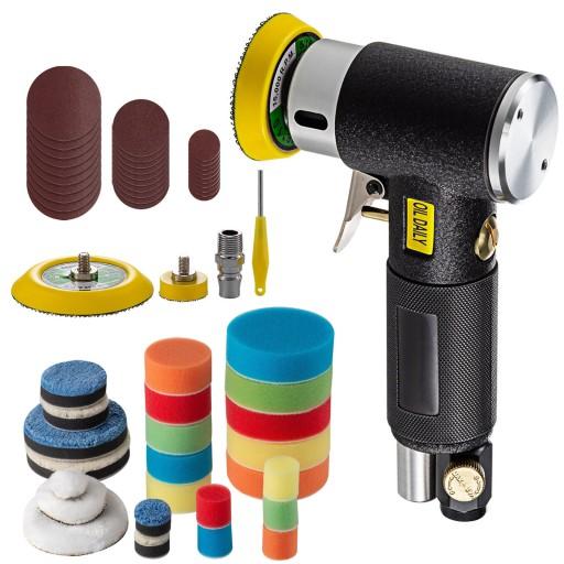 МИНИ-ПНЕВМАТИЧЕСКАЯ ПОЛИРОВАЛЬНАЯ МАШИНА ЭКСЦЕНТРИЧЕСКАЯ ШЛИФОВАЛЬНАЯ МАШИНА 25/50/75 ММ НАБОР ПОЛИРОВАЛЬНЫХ МАШИН