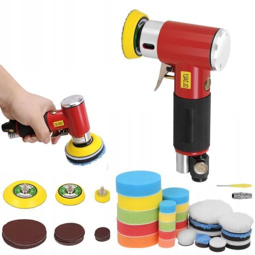 МИНИ-ПОЛИРОВКА, ПОЛИРОВКА С СЖАТЫМ ВОЗДУХОМ 25ММ 50ММ 75ММ 15000ОБ/МИН КРАСНАЯ