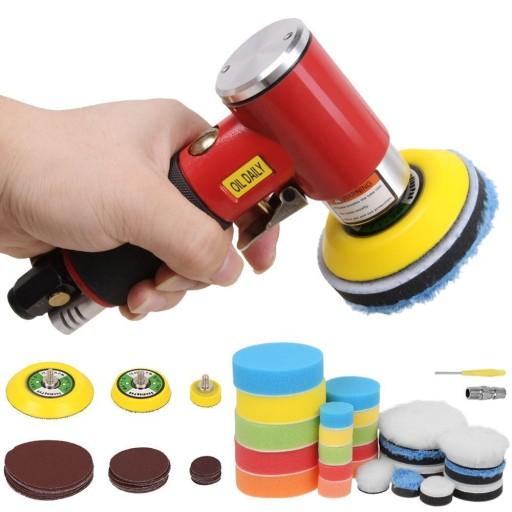 ПОЛИРОВАЛЬНАЯ МАШИНА ДЛЯ МИНИ-АВТОМОБИЛЕЙ, БОЛЬШОЙ НАБОР ПНЕВМАТИЧЕСКОЙ ПОЛИРОВАЛЬНОЙ МАШИНЫ 2 ДЮЙМА, 3 ДЮЙМА