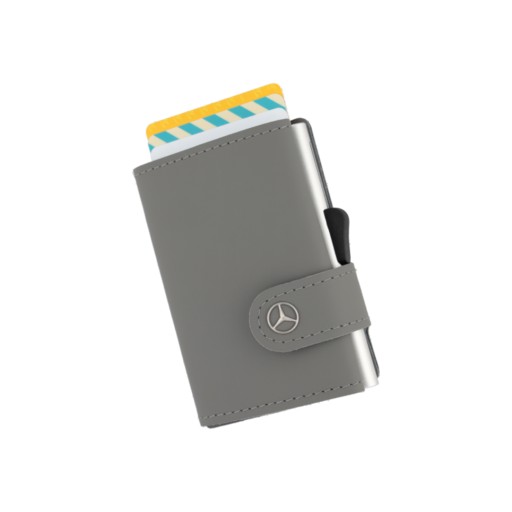 МИНИ-КОШЕЛЕК MERCEDES-BENZ СЕРЕБРИСТО-СЕРЫЙ
