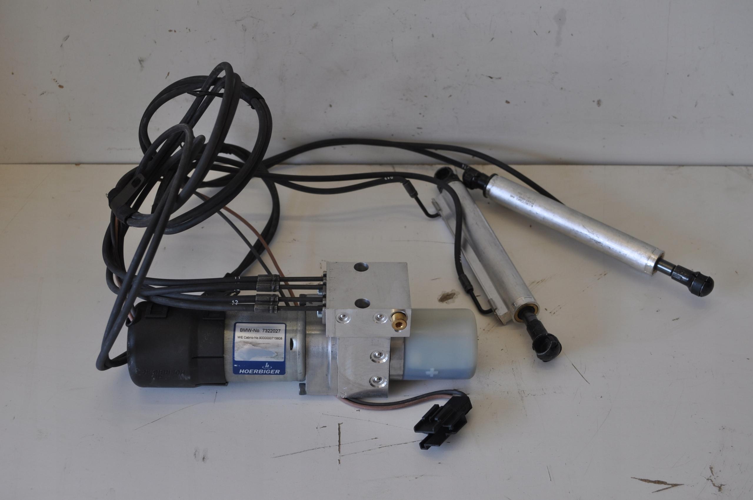 7322027 - Мини R57 кабриолет насос крыши привод провода