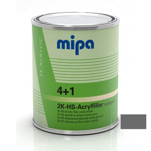 MIPA грунтовка 2k-HS-ACRYLFILLER 4+1 1L+utw. c. сірий