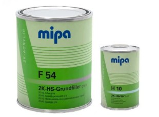 MIPA акрилова грунтовка F54 сірий 4L + utw.