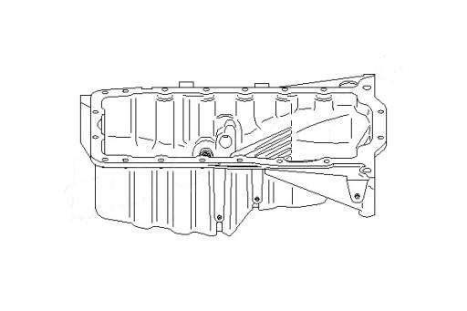 06B103601CD - Масляний піддон VW 1,8 T A4 TOPRAN