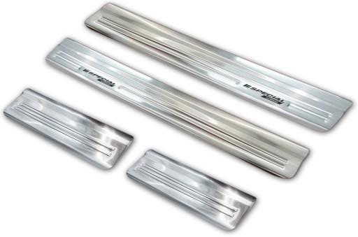 MITSUBISHI ASX 2010 - > НАКЛАДКИ НА ПОРОГИ