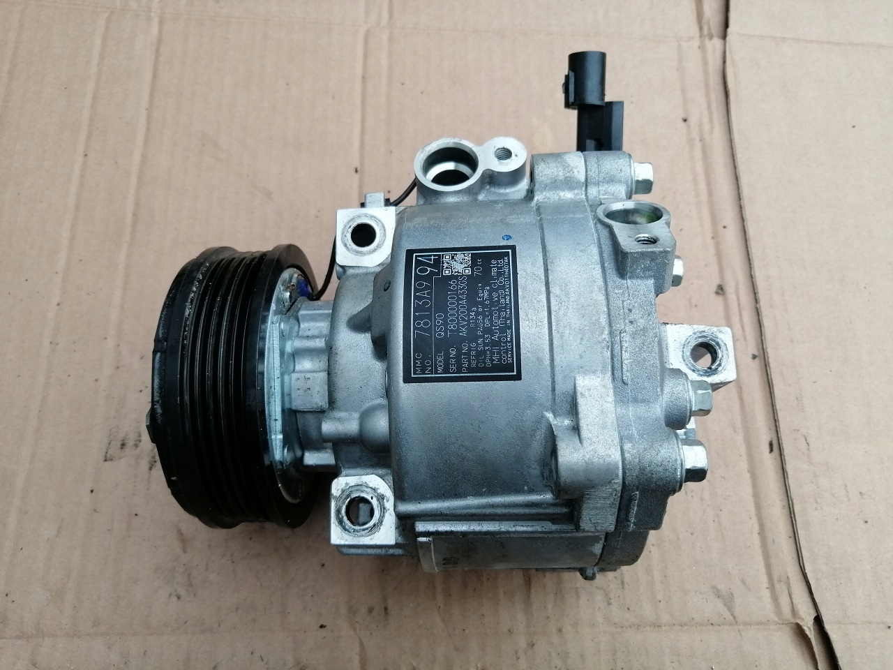 7813A994 - MITSUBISHI ASX LANCER 1.6 B КОМПРЕСОР КОНДИЦІОНЕРА