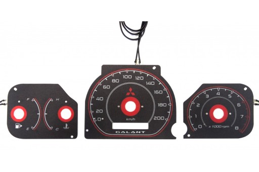 MITSUBISHI GALANT 99-01 США ЦИФЕРБЛАТЫ ЧАСОВ INDIGLO