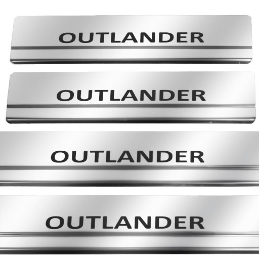 Покриття з нержавіючої сталі MITSUBISHI OUTLANDER MK3 Glossy 304