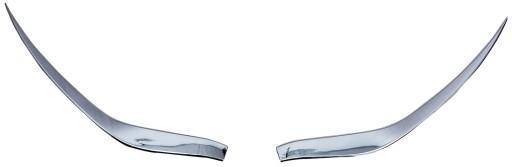 MITSUBISHI OUTLANDER ПЕРЕДНИЕ ФАРЫ НАКЛАДКИ 2013-2016