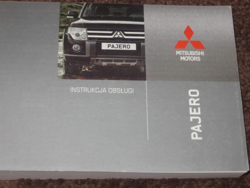 MITSUBISHI PAJERO руководство пользователя Польша 2006-