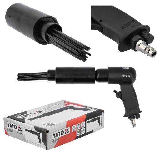 ВОЗДУШНЫЙ МОЛОТОК ДЛЯ РЖАВЧИНЫ 19 ИГЛ YATO