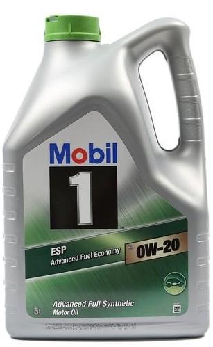 MOBIL 1 ESP X2 РАСШИРЕННАЯ ЭКОНОМИЯ ТОПЛИВА 0W20 5л