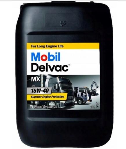 MOBIL DELVAC MX 15W40 20л МІНЕРАЛЬНА МАСТИЛА