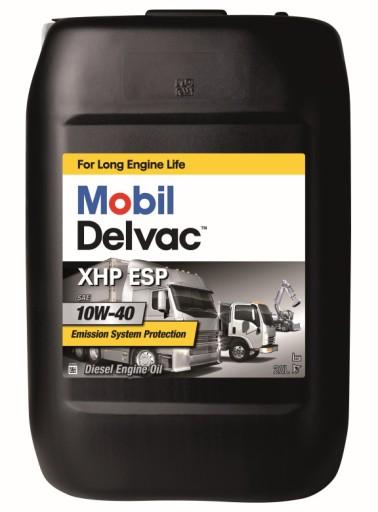 MOBIL DELVAC XHP ESP 10W40 E9 E7 E6 E4 20л.