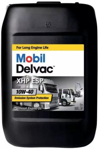 MOBIL DELVAC XHP ESP 10W40 RENAULT MAN VOLVO 4L