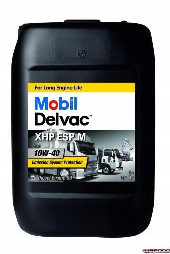 MOBIL DELVAC XHP ESP M 10W40 20л. МОТОРНЕ МАСЛО