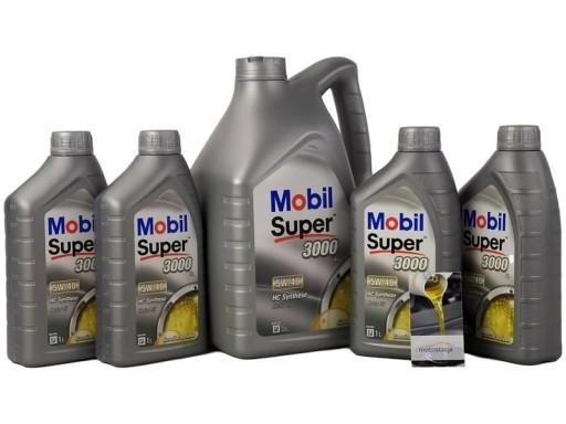 MOBIL SUPER 3000 X1 5W40 A3/B4 SN/SM 9L
