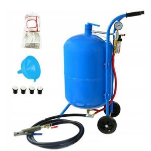 МОБИЛЬНАЯ СИФОННАЯ ПЕСОЧНАЯ МАШИНА С ВОРОНКОЙ, 76 Л