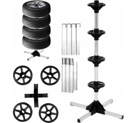 ПІДСТАВКА НА КОЛЕСО МОБІЛЬНА (100КГ) YATO YT-55691