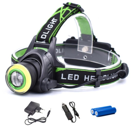 МОЩНЫЙ ФОНАРИК НАЛОБНЫЙ ФОНАРЬ СВЕТОДИОДНЫЙ НАЛОБНЫЙ ФОНАРЬ