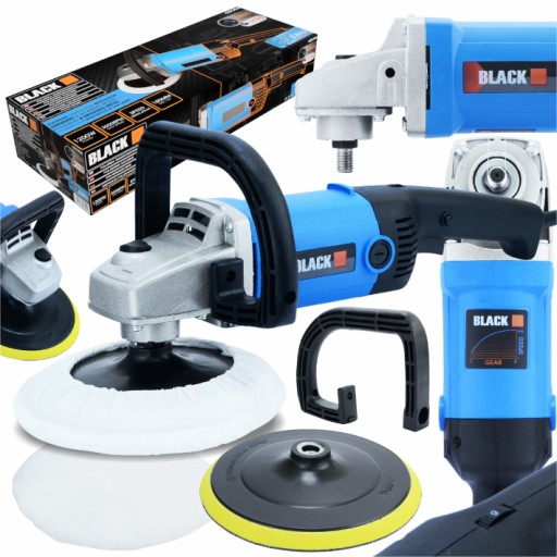 МОЩНАЯ АВТОПОЛИРОВКА 1200 ВТ С РЕГУЛИРУЕМОЙ ШЛИФОВКОЙ