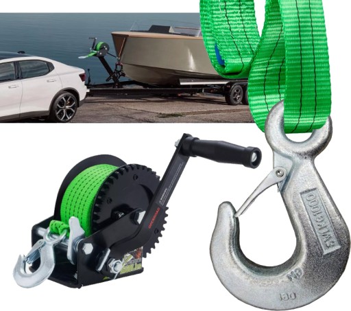 ПОТУЖНА РУЧНА ЛЕБІДКА, LEBIOTKA CRANK ЛЕБІДКА, ЧОВЕН АВТОМОБІЛЬ ВАНТАЖНИЙ РЕМІНЬ