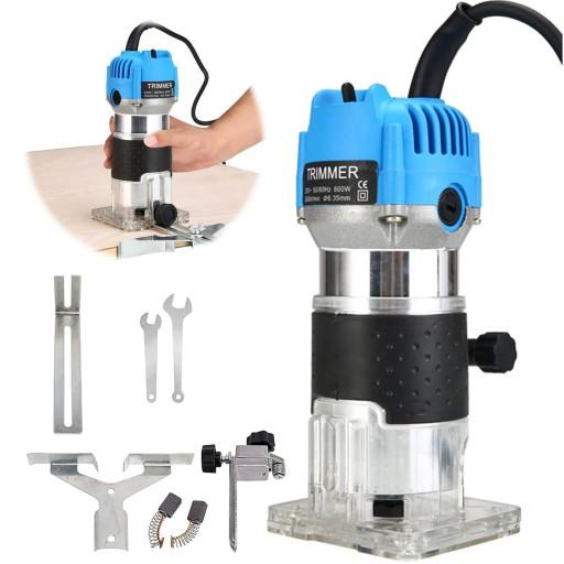 МОЩНЫЙ ФРЕЗЕРНЫЙ СТАНОК ДЛЯ ДЕРЕВА 30000 ОБ/МИН ОБРЕЗОЧНЫЙ СТАНОК 800 Вт 6,35 ММ