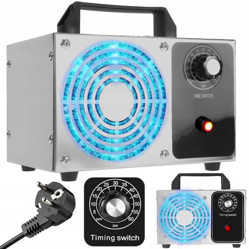 МОЩНЫЙ ГЕНЕРАТОР ОЗОНА ОЗОНАТОР ДЛЯ СТЕРИЛИЗАЦИИ ДОМА И ДЕЗИНФЕКЦИИ АВТОМОБИЛЯ