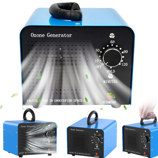 МОЩНЫЙ ГЕНЕРАТОР ОЗОНА ОЧИСТИТЕЛЬ ВОЗДУХА ОЗОНАТОР 120 Вт 60 000 МГ/Ч