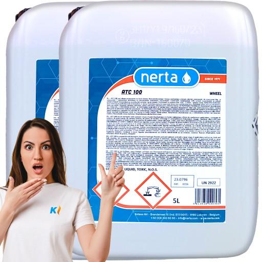 СИЛЬНА КИСЛОТА для миття алюмінієвих дисків баків бортів Nerta ATC 100 10л