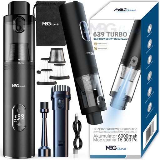 МОЩНЫЙ РУЧНОЙ БЕСПРОВОДНОЙ АВТОМОБИЛЬНЫЙ ПЫЛЕСОС 15 КПА АВТОМОБИЛЬНАЯ ВОЗДУХОДУВКА