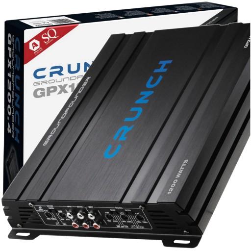 МОЩНЫЙ УСИЛИТЕЛЬ CRUNCH 1200W ДЛЯ АВТОМОБИЛЯ