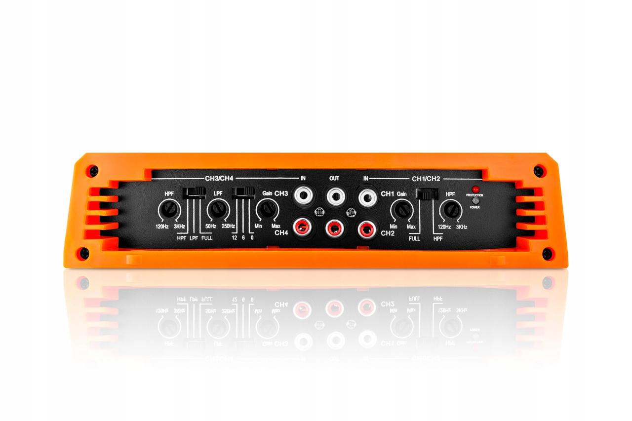 МОЩНЫЙ 4-КАНАЛЬНЫЙ АВТОМОБИЛЬНЫЙ УСИЛИТЕЛЬ 900 ВТ