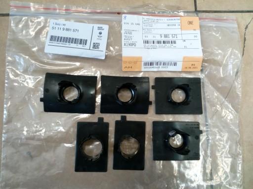 51119881571 9881571 - КРЕПЛЕНИЕ ДАТЧИКА PDC КОМПЛЕКТ. BMW 1 F40 новый дизайн*