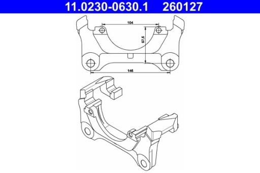 Замок крышки багажника VOLKSWAGEN PASSAT B5 универсал