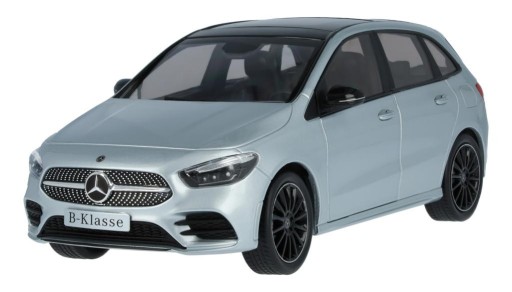 МОДЕЛЬ MERCEDES B КЛАС AMG LINE W247 Срібний 1:18