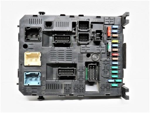 9666895480 - Модуль BSI CITROEN C5 III X7 предохранителей BSI04EV