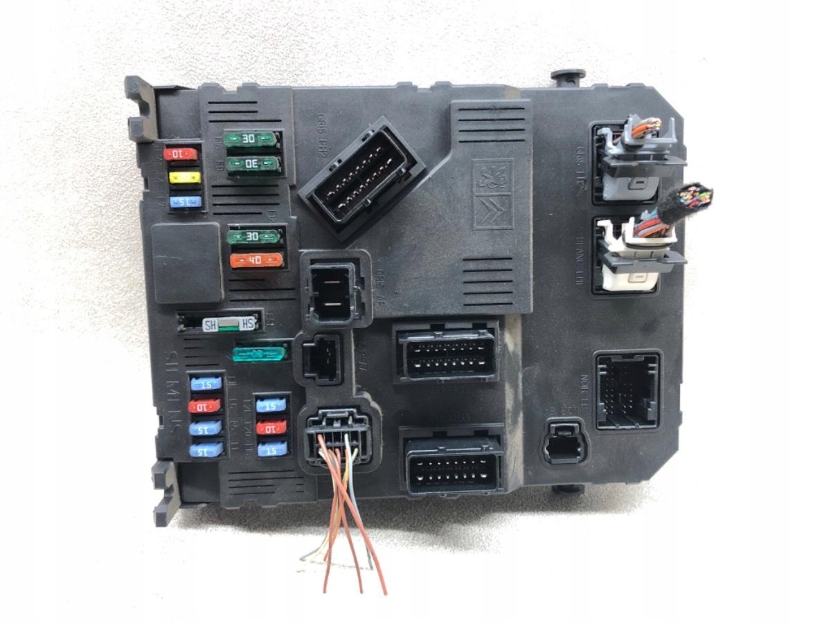 Модуль BSI PEUGEOT 206 SW 1.6 HDi 9653667580