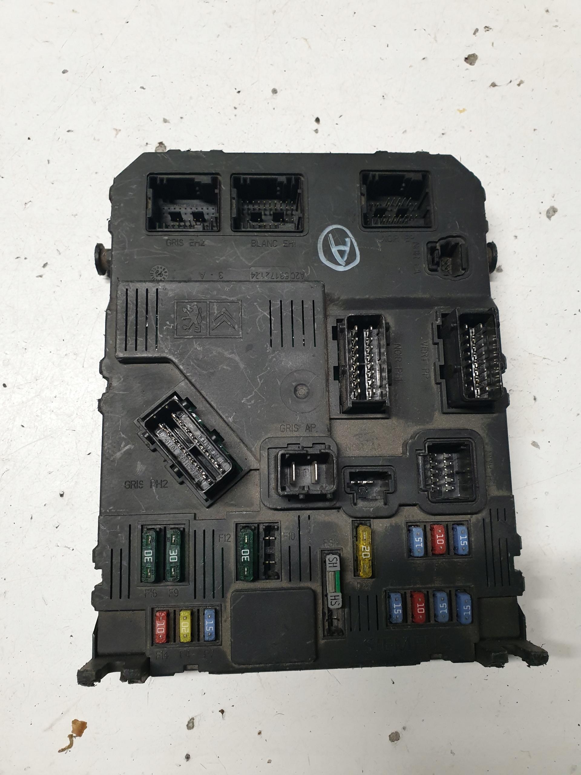 МОДУЛЬ BSI S118085120F CITROEN BERLINGO II 1.6 HDI