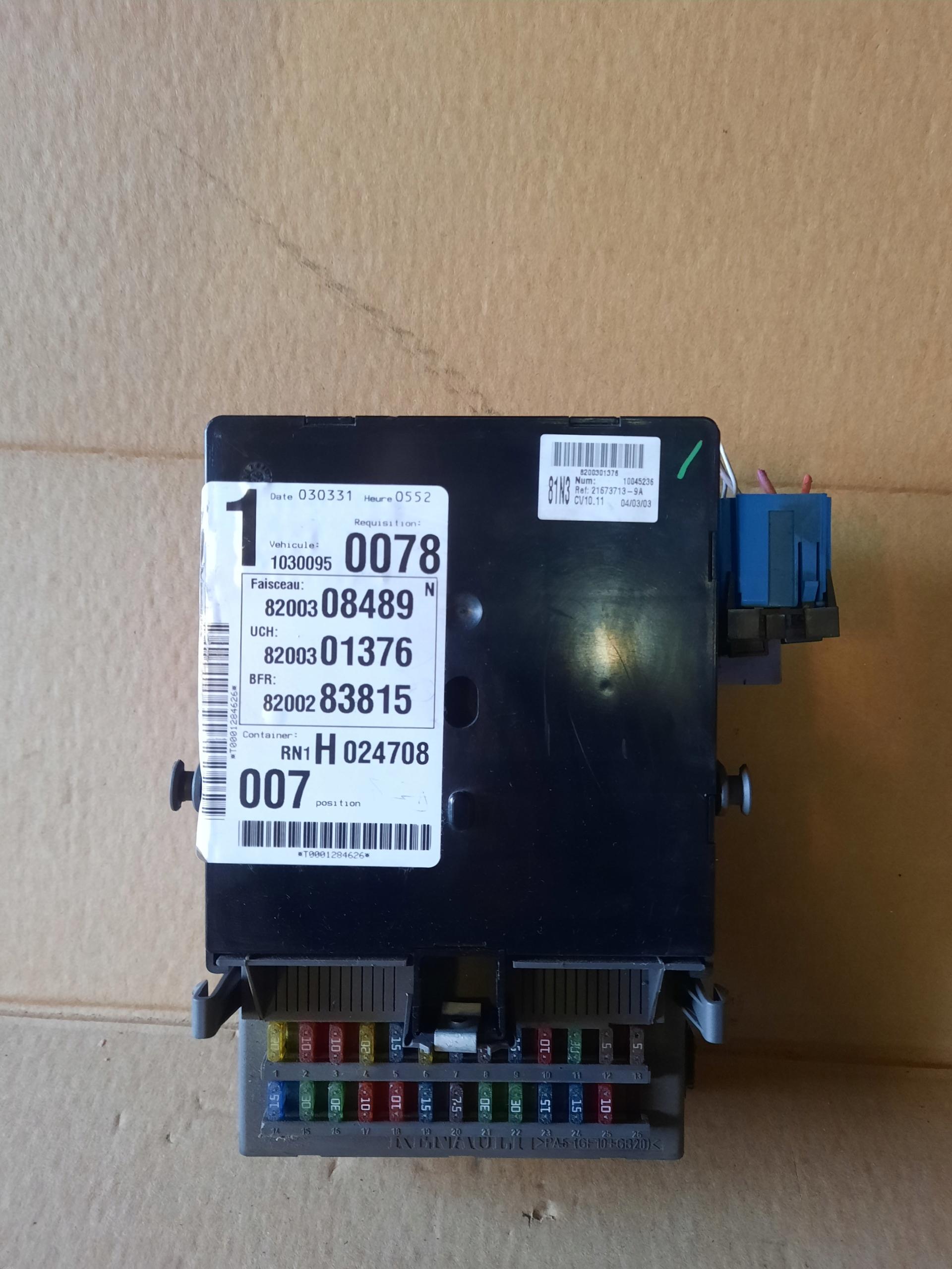 МОДУЛЬ BSI UCH RENAULT ESPACE IV 8200301376