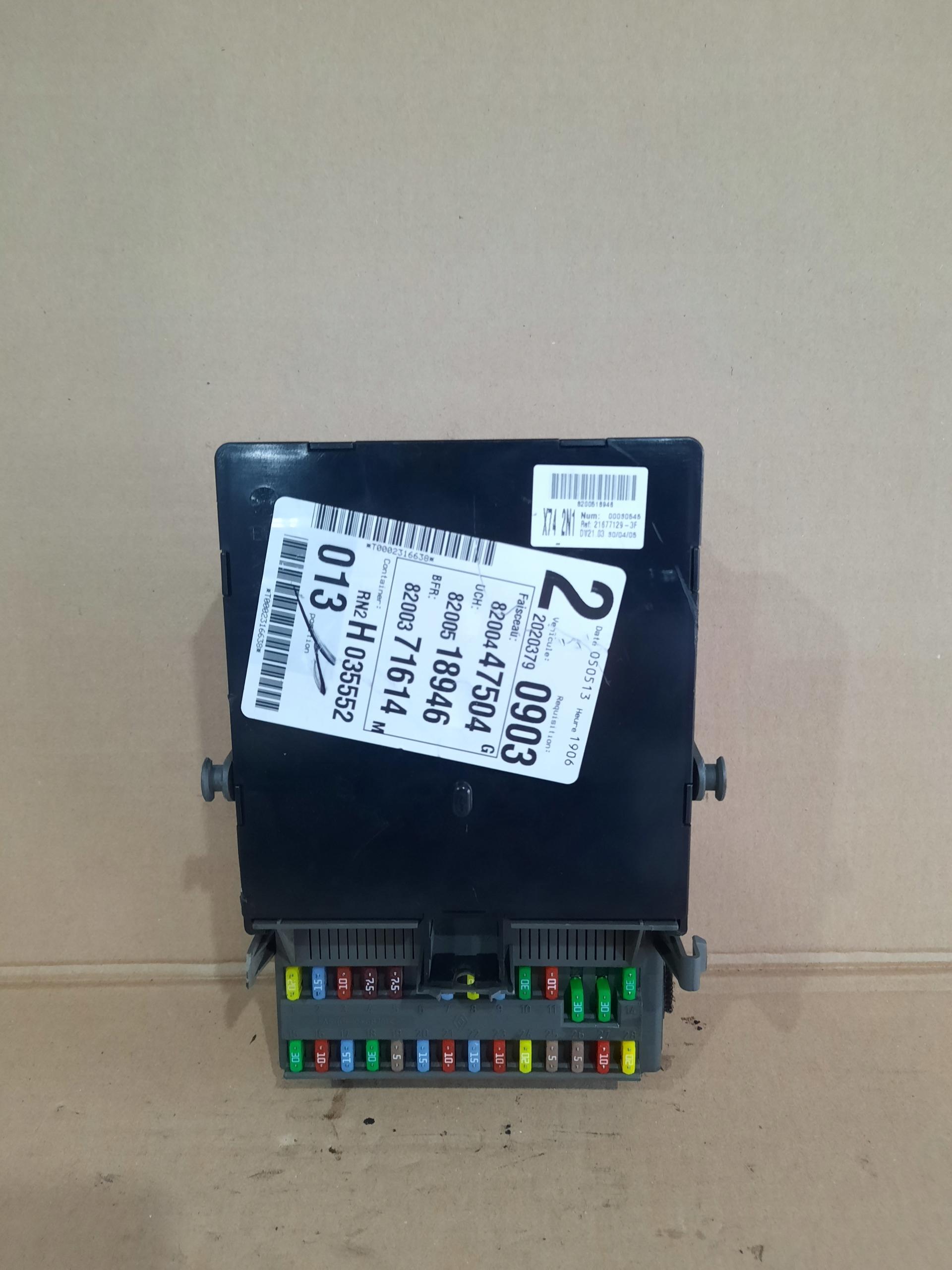 МОДУЛЬ BSI UCH RENAULT LAGUNA II 8200518946